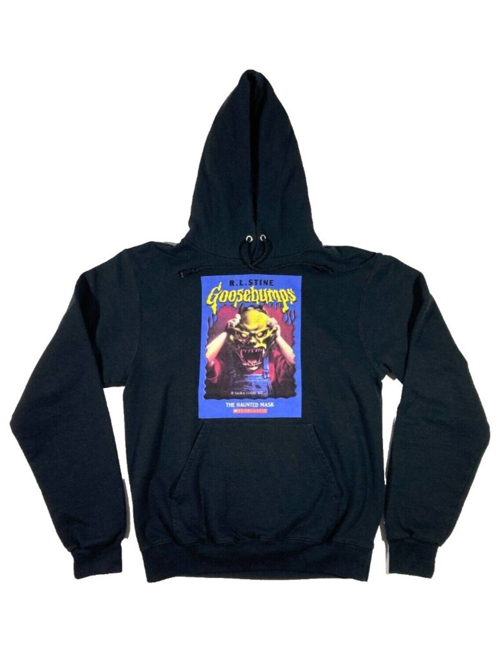 Goosebumps Haunted Mask Hooded Sweatshirt If Looks Could Kill Hoody RL Stine